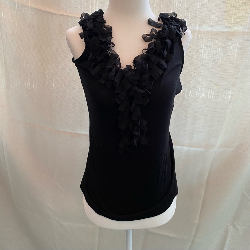 Cable & Gauge black tank top size medium